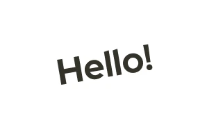 Hello Icon